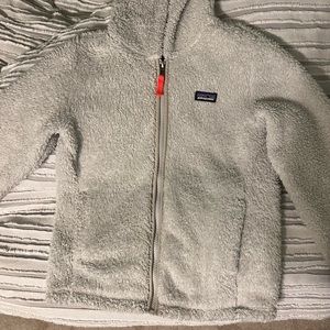 Youth Patagonia Los Gatos Zip up Fleece Jacket in Grey